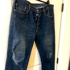 Levis STF 501 button fly